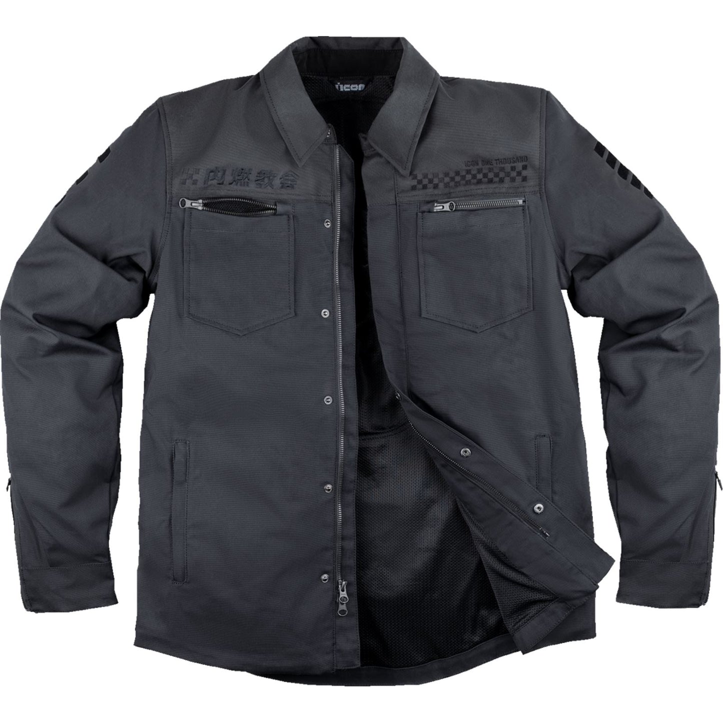 Icon Upstate Canvas National Jacket - Black_1326965