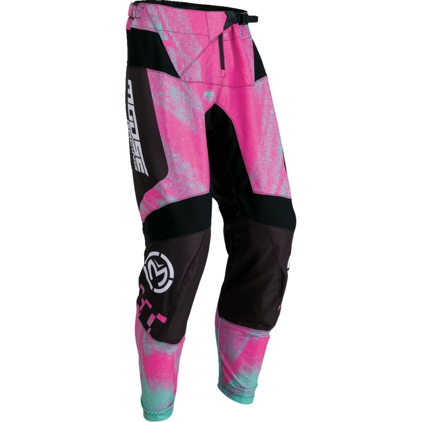 Moose Offroad MX-24 Qualifier Pants - 2024 Collection - Pink/Teal _1327138