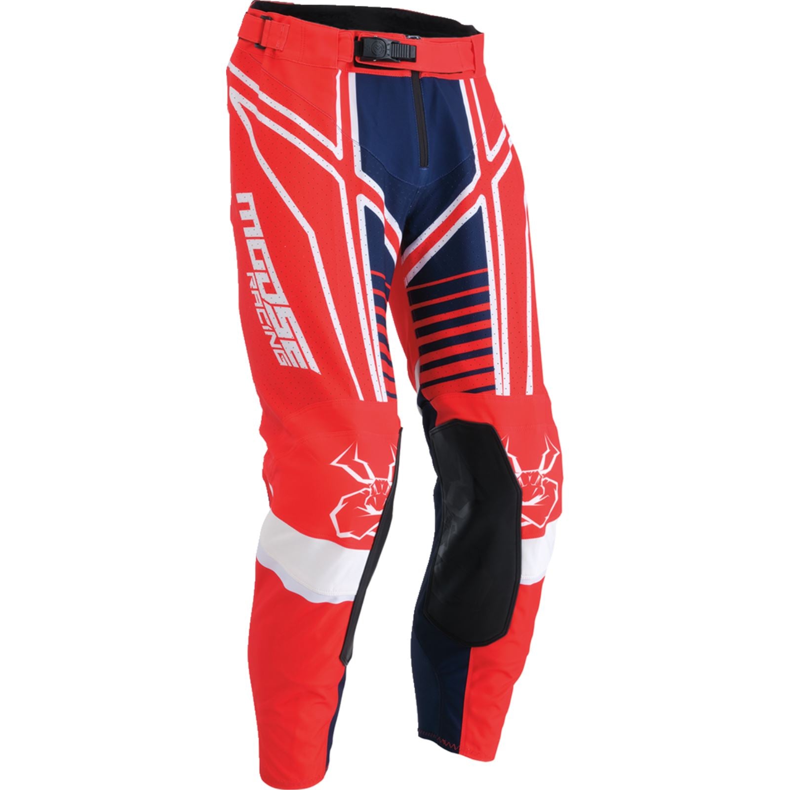 Moose Offroad MX-24 Agroid Pants - 2024 Collection - Red/White/Blue_1327238