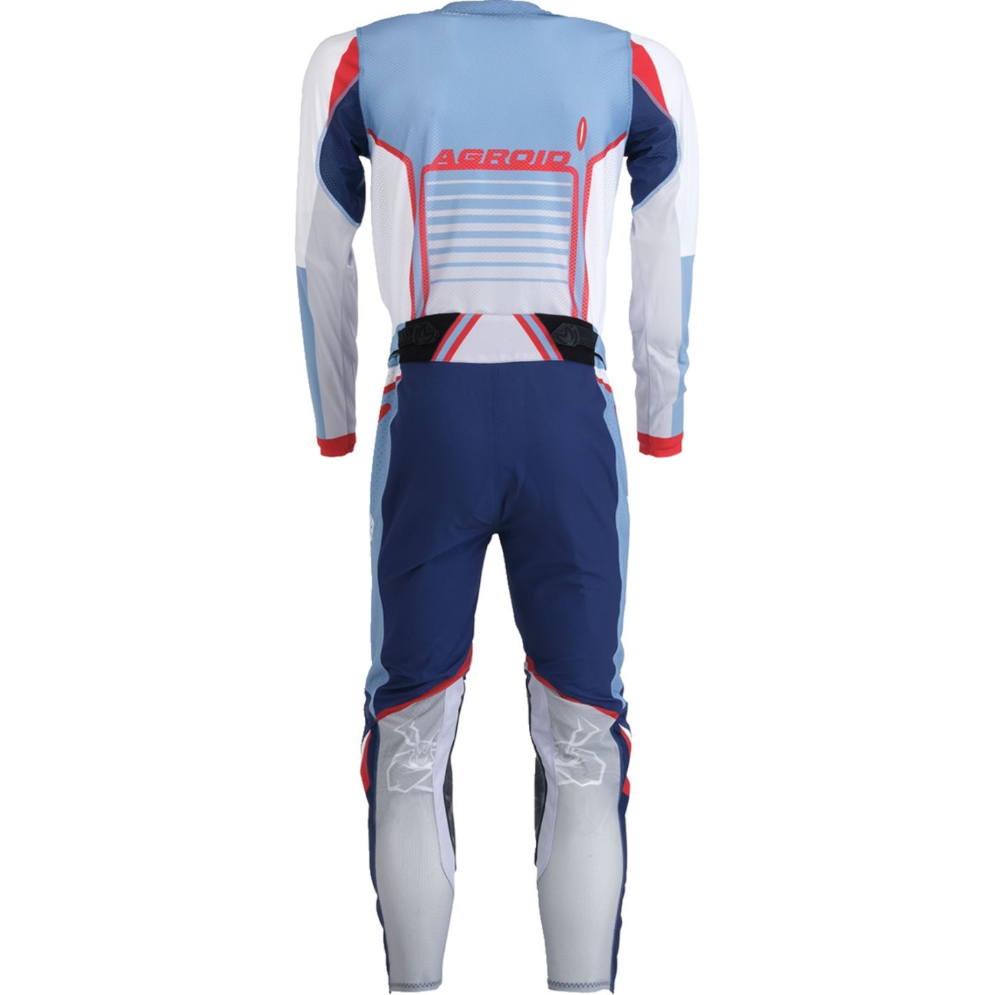 Moose Offroad MX-24 Agroid Jersey - 2024 Collection - Gray/Blue _1327282