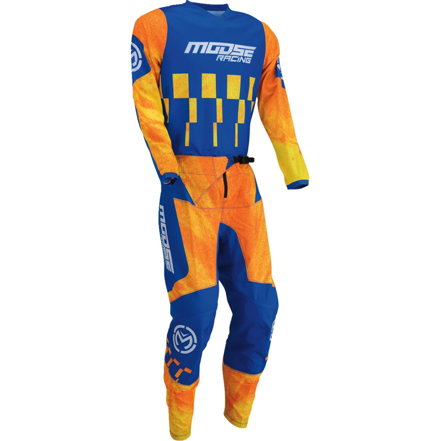 Moose Offroad MX-24 Qualifier Jersey - 2024 Collection - Orange/Blue _1327377