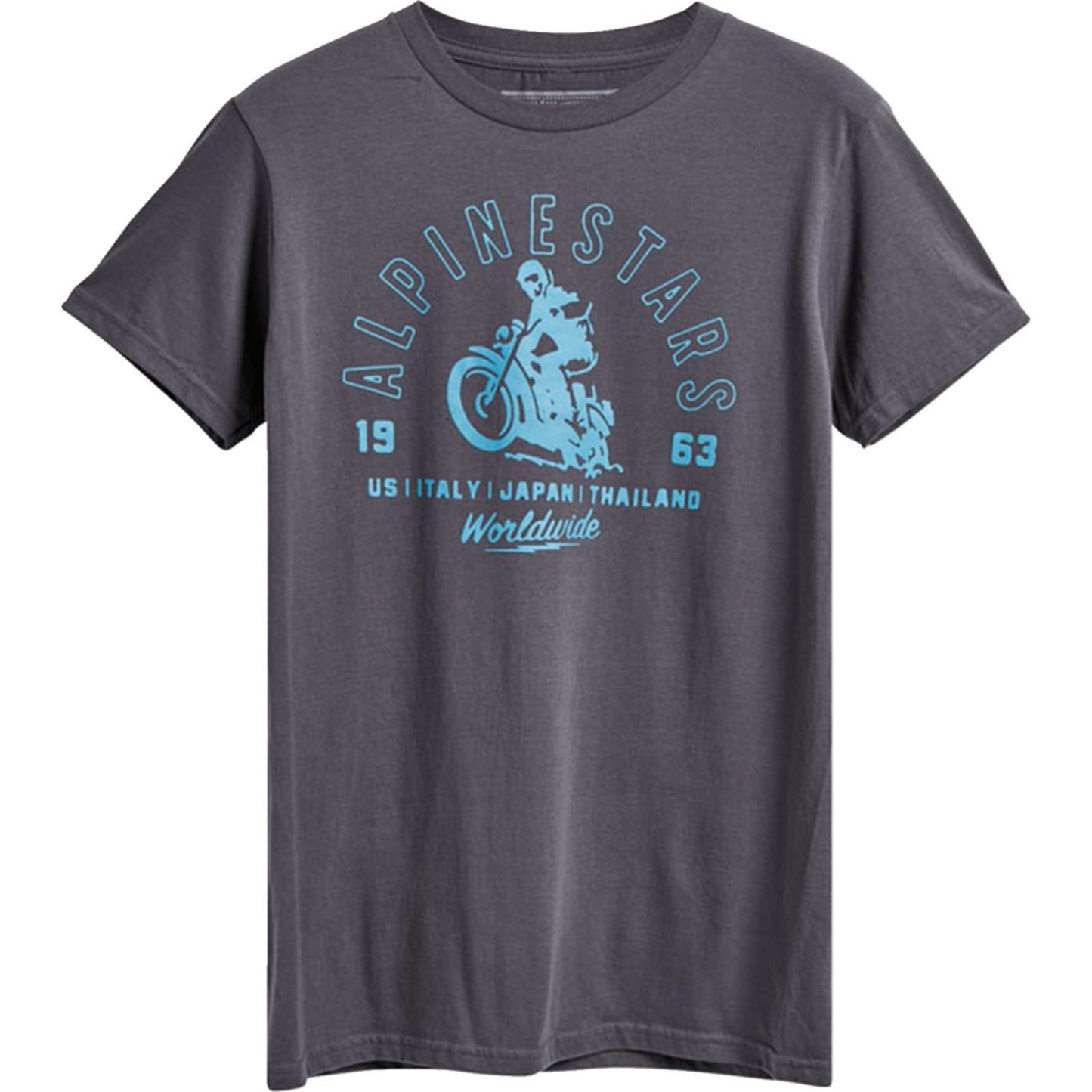 Alpinestars Los Sander T-Shirt - Charcoal - Medium [MPN: 12337212018M]_1327466