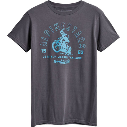 Alpinestars Los Sander T-Shirt - Charcoal - Medium [MPN: 12337212018M]_1327466