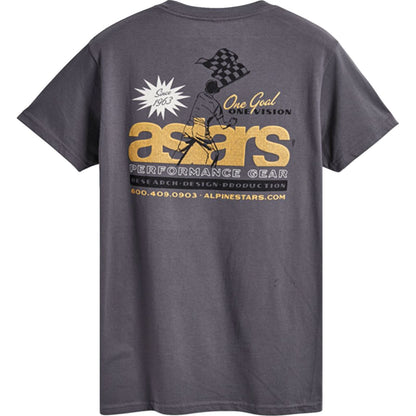 Alpinestars Flagged T-Shirt - Charcoal - 2XL [MPN: 123372150182XL]_1327527