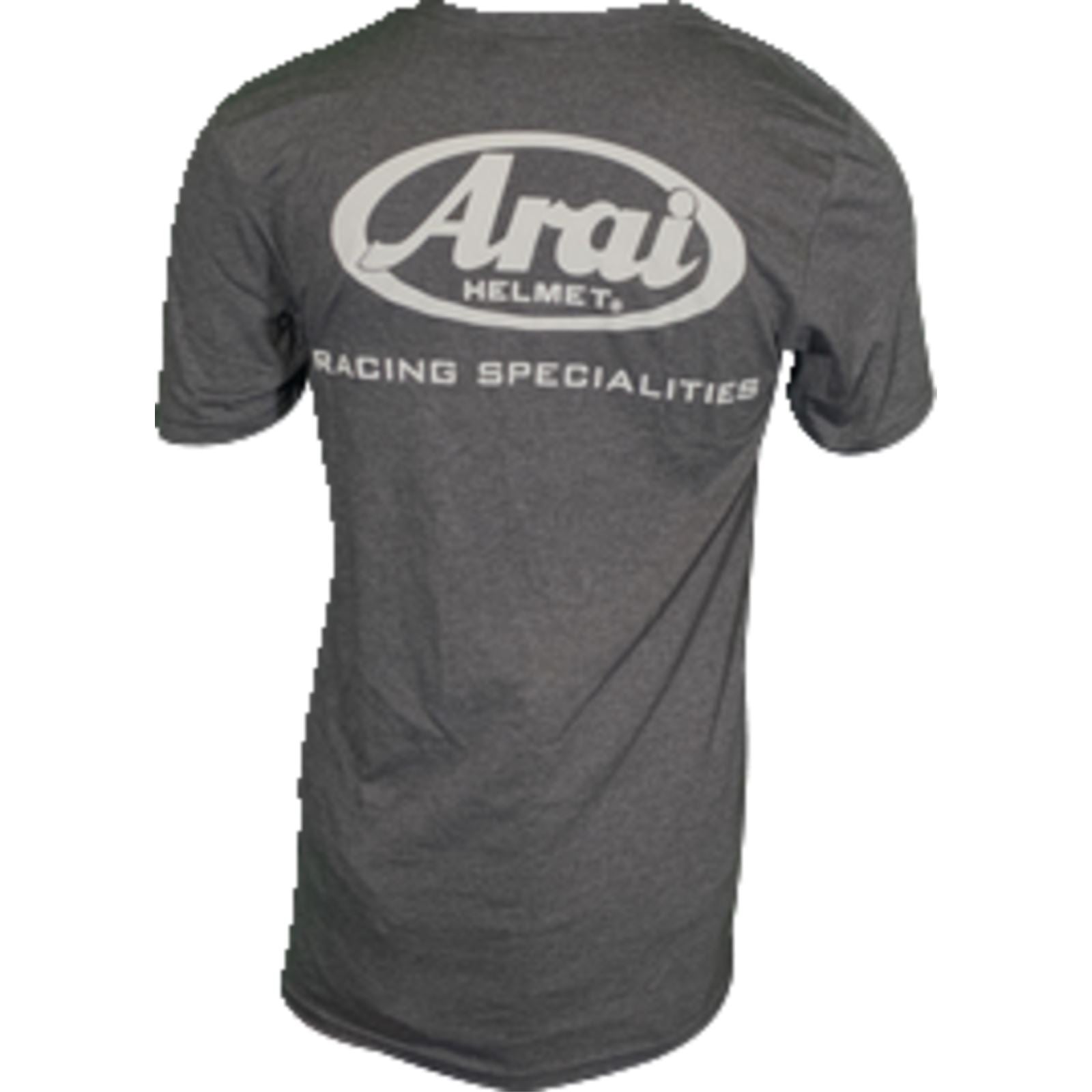 Arai Helmet T-Shirt - Dark Heather Gray - Medium 121564_1327516