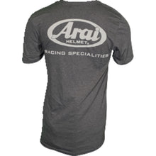 Arai Helmet T-Shirt - Dark Heather Gray - Medium 121564_1327516