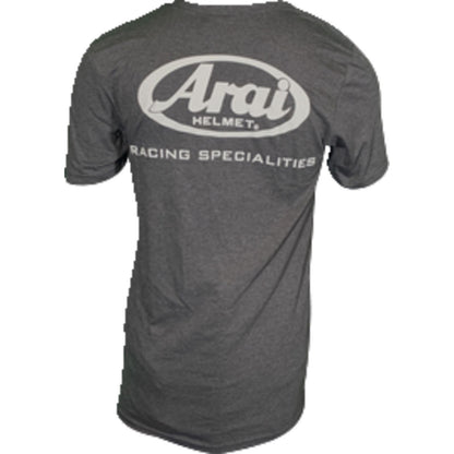 Arai Helmet T-Shirt - Dark Heather Gray - Medium 121564_1327516