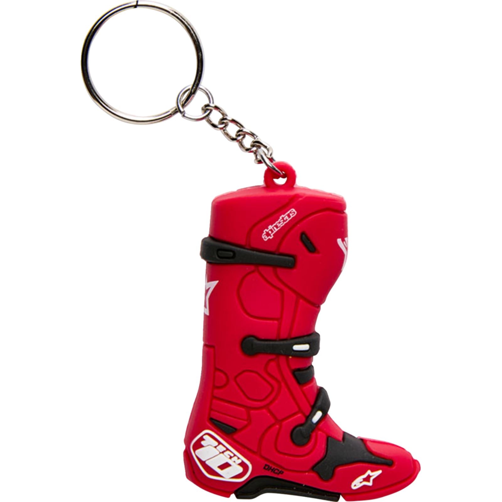 Alpinestars Key Fob - Tech 10 Boot - Red [MPN: 12309400030OS]_1327882
