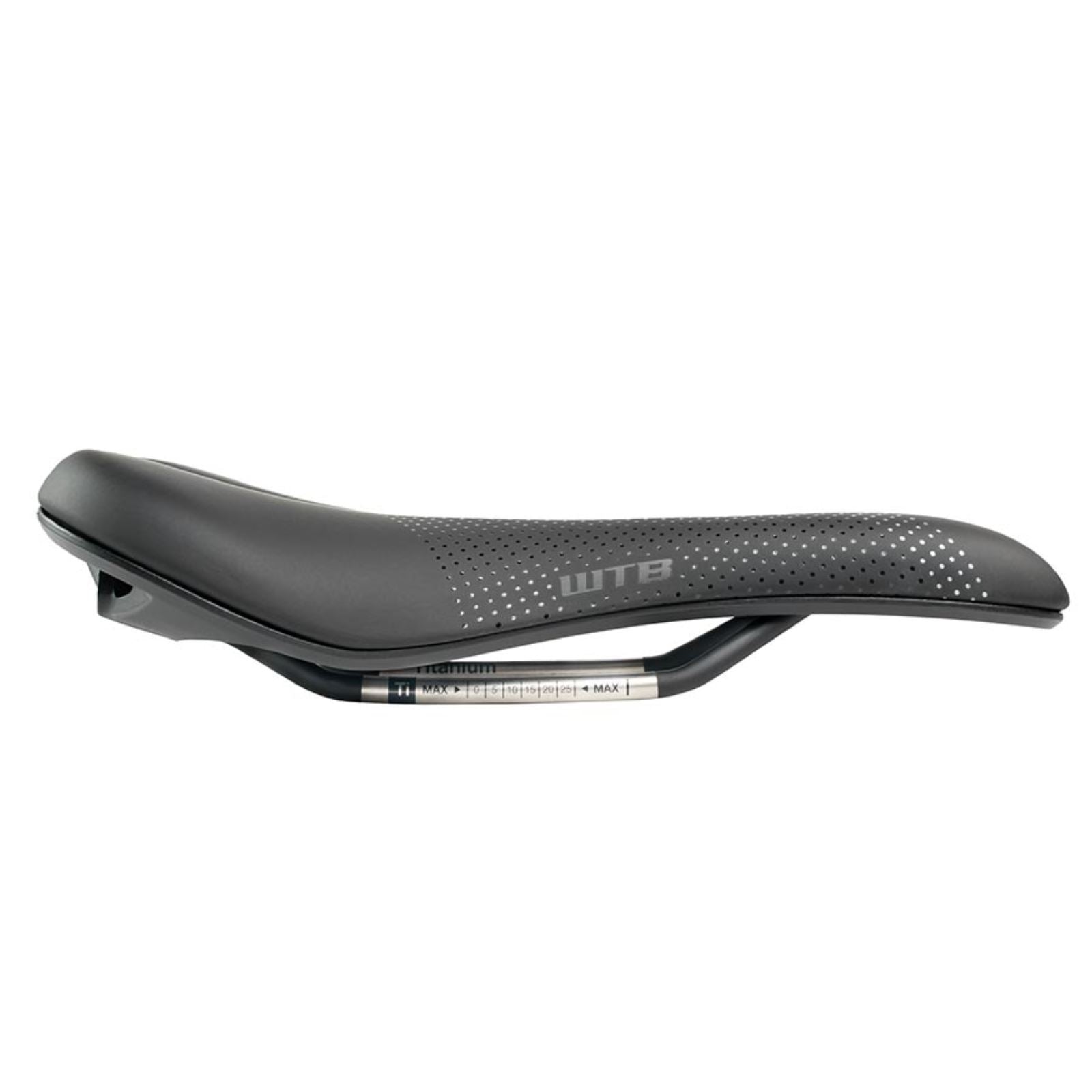 WTB Volt Fusion Form Ti Saddle 265x142mm 225g - Black [MPN: W065-0671]_1327952