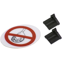 Bosch Charging Socket Blanking Plug Kit - 2 Blanking Plugs, 1 Sticker [MPN: 0275.007.437]_1330337
