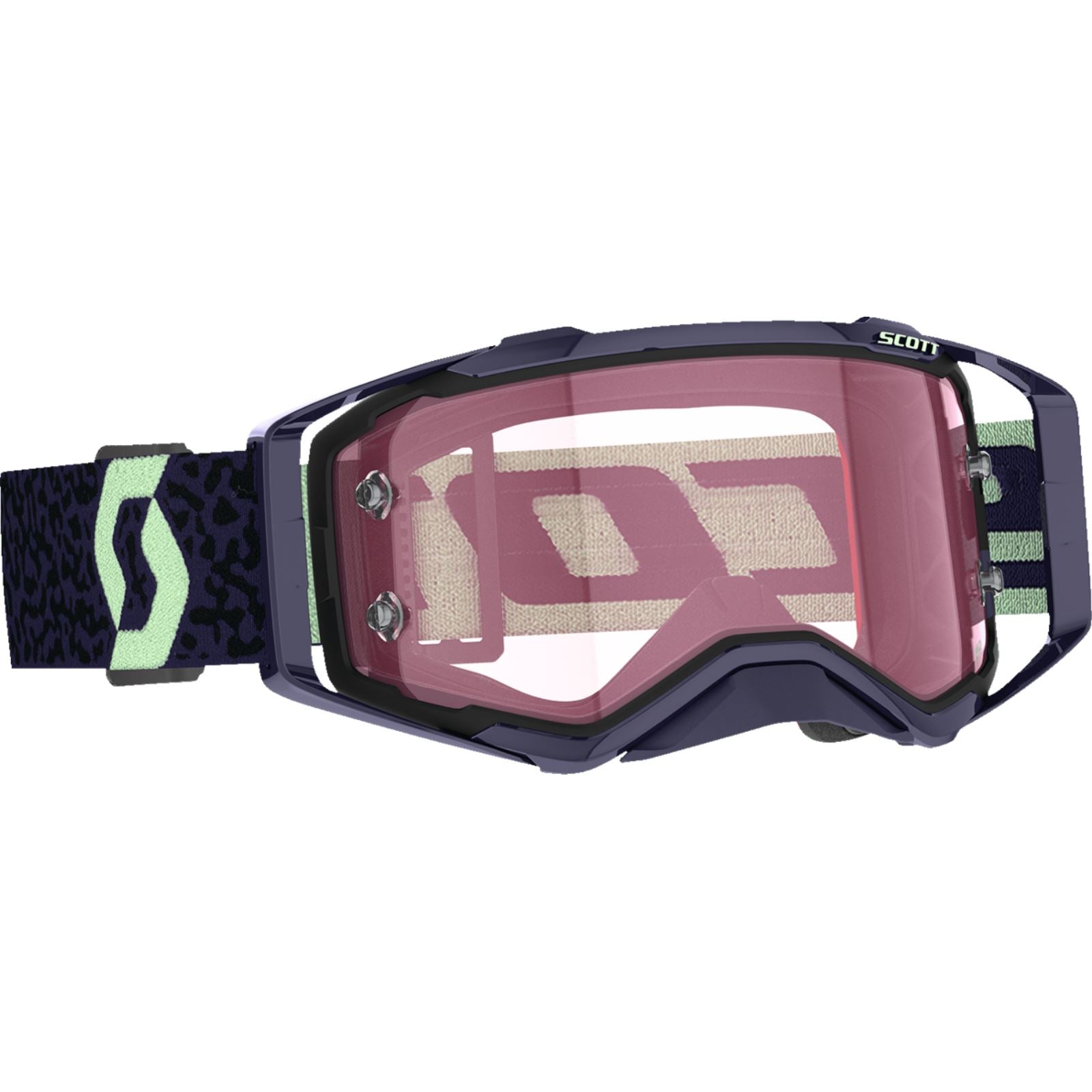 Scott Prospect AMP Goggles - Dark Purple/Mint Green - Rose Works 285536-7696352_1334255