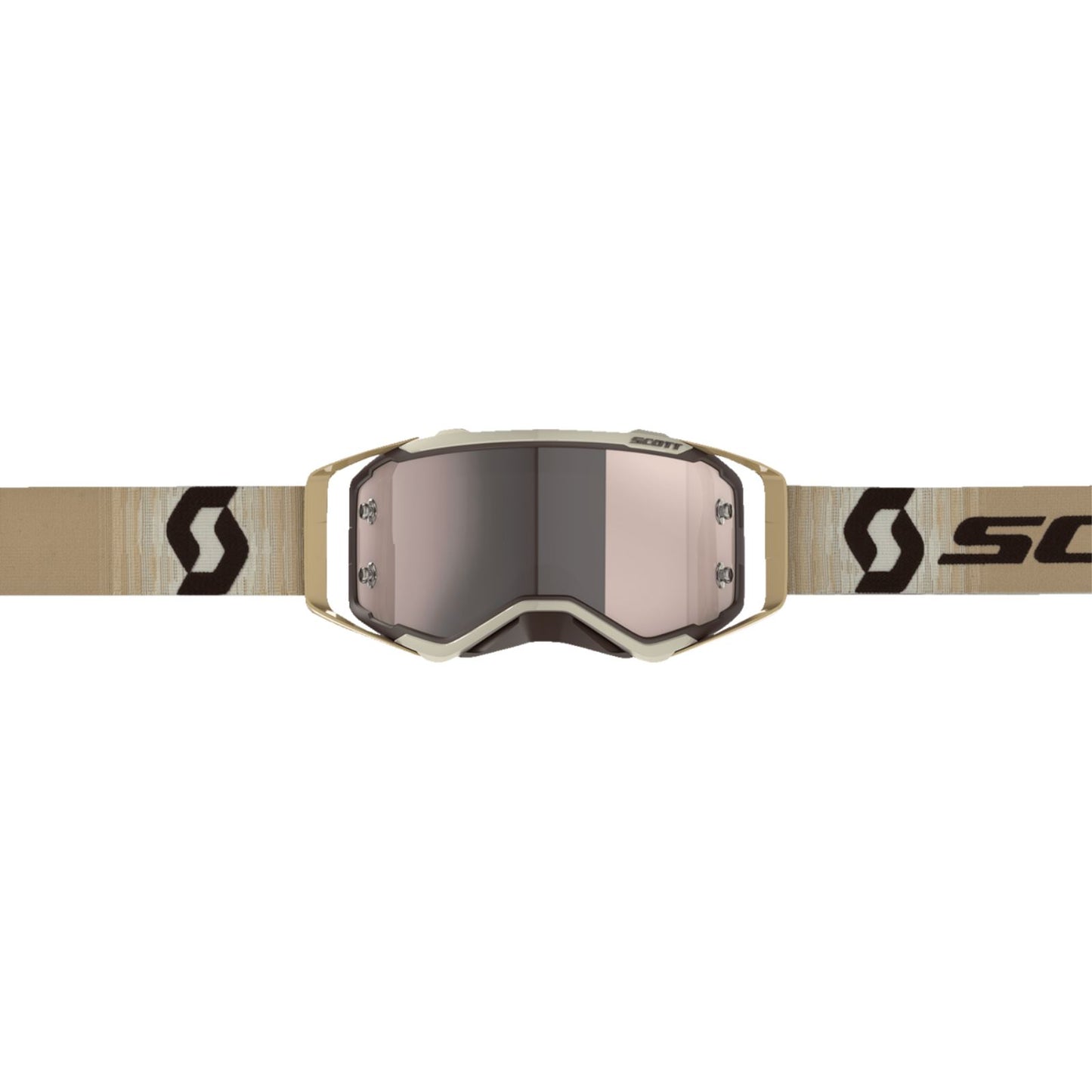Scott Prospect Goggles - Beige/Brown - Silver Chrome Works [MPN: 272821-1074269]_1334268