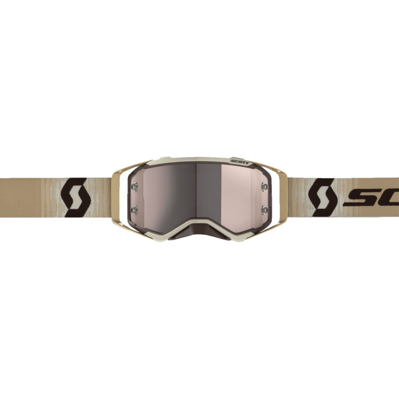 Scott Prospect Goggles - Beige/Brown - Silver Chrome Works [MPN: 272821-1074269]_1334268