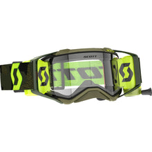 Scott Prospect WFS Goggles - Khaki Green/Neon Yellow - Dual Lens, Clear 278595-7701113_1334235