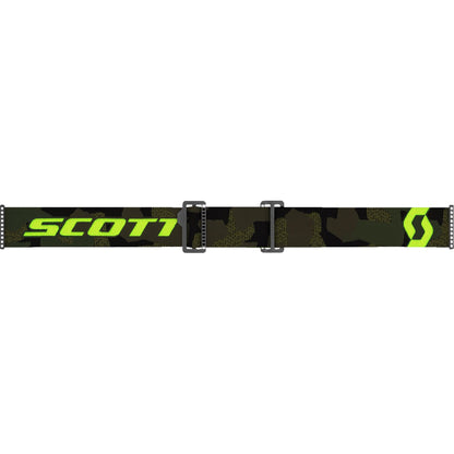 Scott Prospect WFS Goggles - Khaki Green/Neon Yellow - Dual Lens, Clear 278595-7701113_1334237