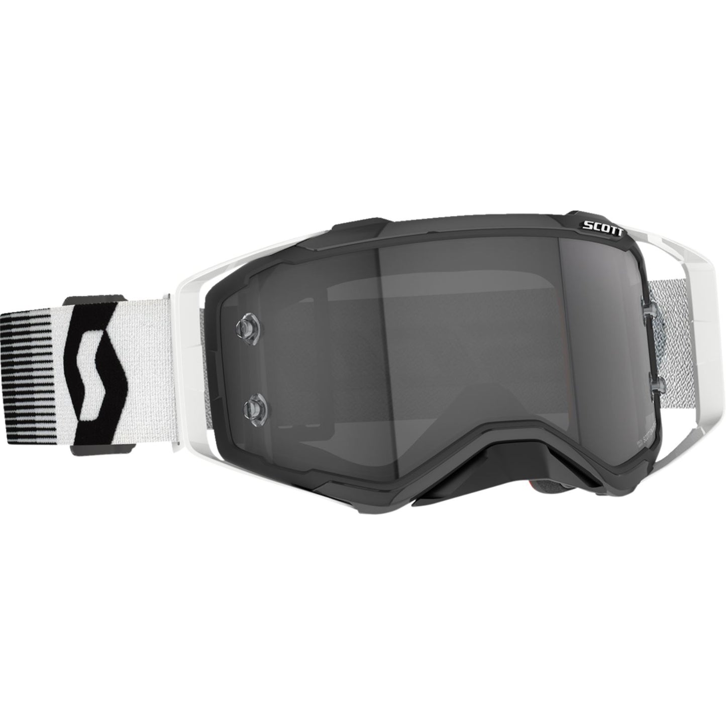 Scott Prospect Sand Dust Goggles - Black/White - Light Sensitive Gray 272826-7702327_1334238