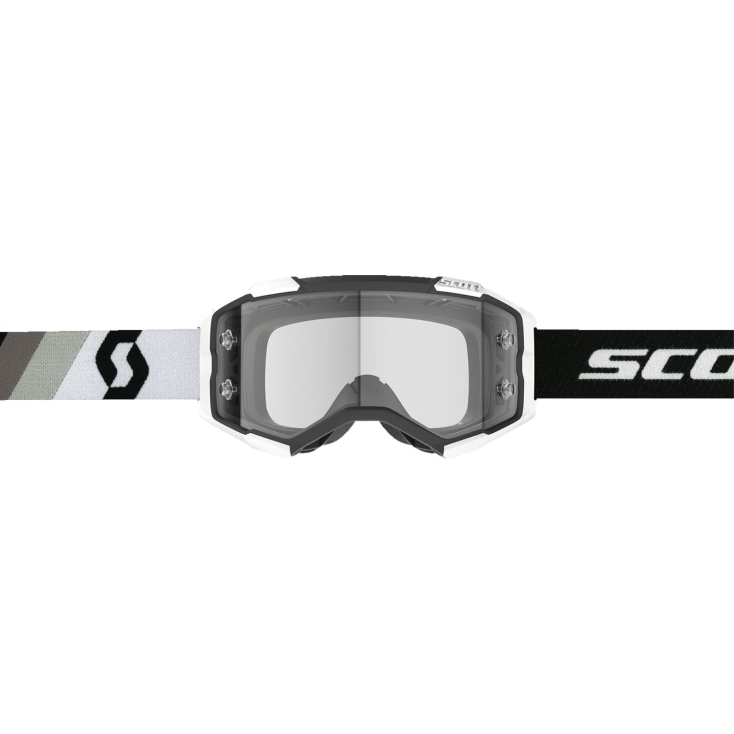 Scott Fury Premium Goggles - Black/White - Clear Works 274514-7702113_1334316