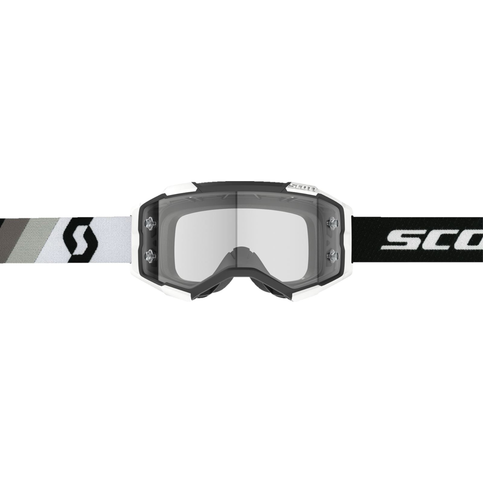Scott Fury Premium Goggles - Black/White - Clear Works 274514-7702113_1334316