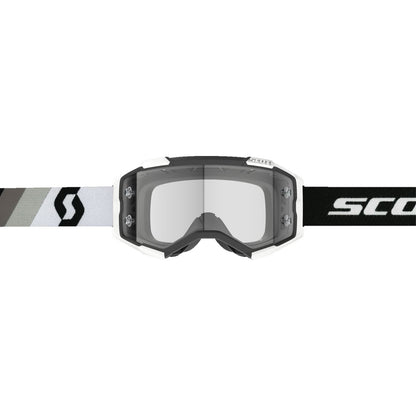 Scott Fury Premium Goggles - Black/White - Clear Works 274514-7702113_1334316