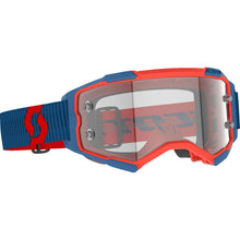 Scott Fury Goggles - Dark Blue/Neon Red - Clear Works 274514-7698113_1335715
