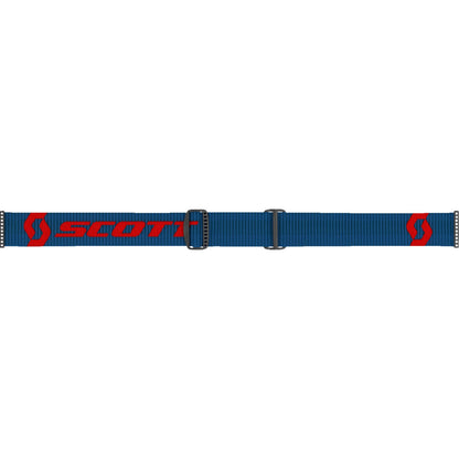 Scott Fury Goggles - Dark Blue/Neon Red - Clear Works 274514-7698113_1335717