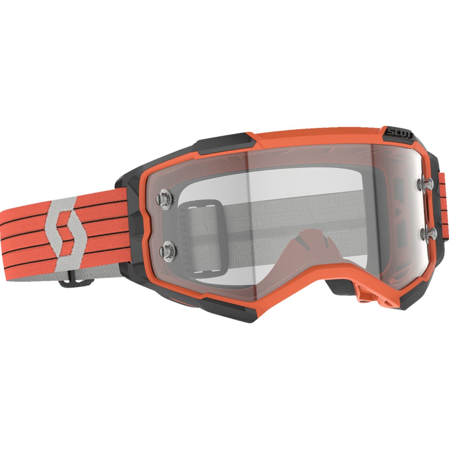 Scott Fury Goggles - Orange/Grey - Clear Works 274514-1011113_1334318