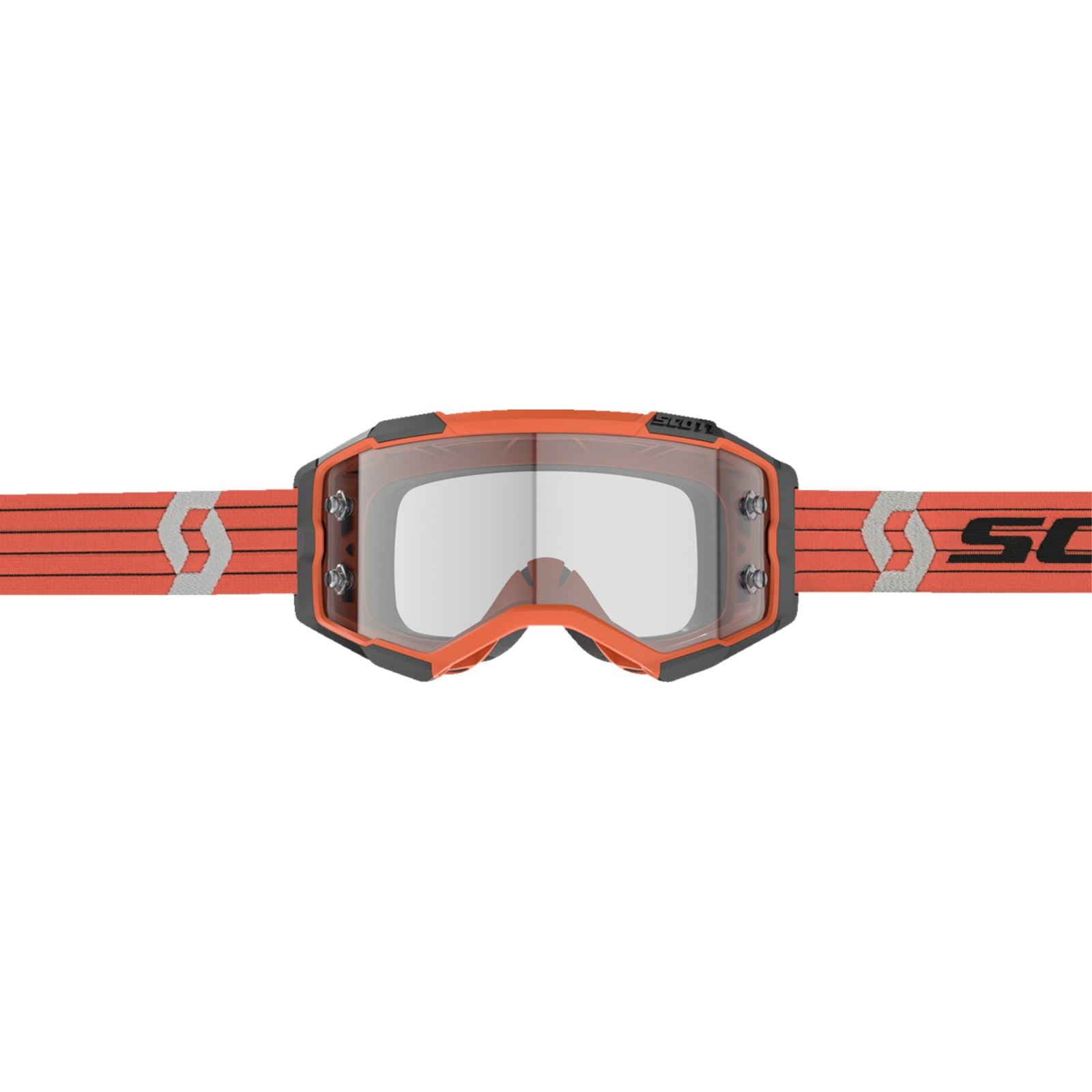 Scott Fury Goggles - Orange/Grey - Clear Works 274514-1011113_1334319