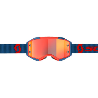 Scott Fury Goggles - Dark Blue/Neon Red - Orange Chrome Works 272828-7698280_1334176