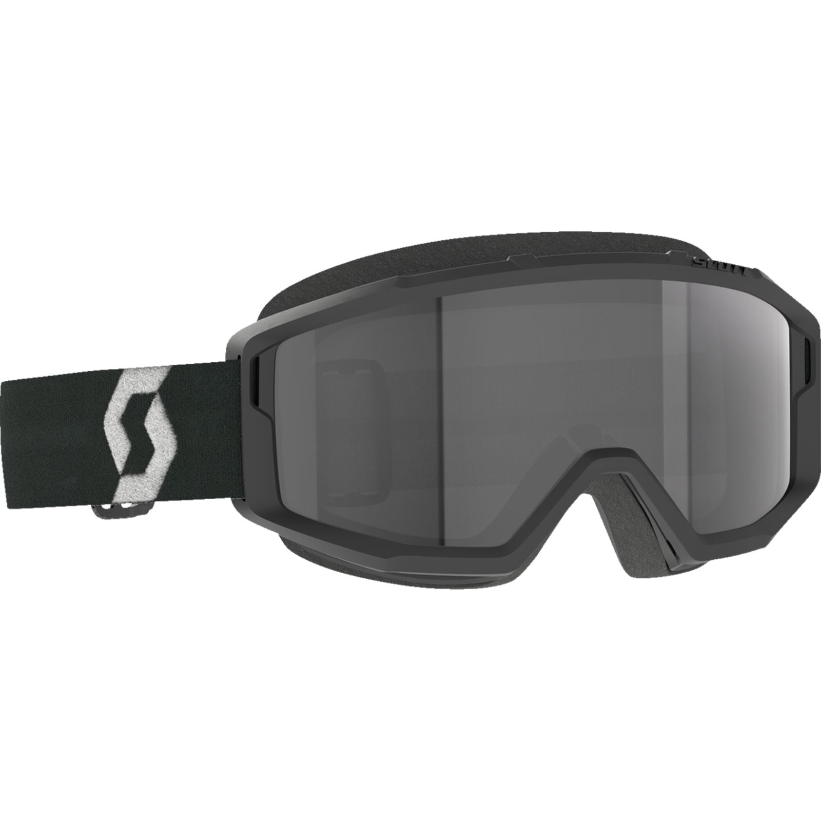 Scott Sand/Dust Goggles - Black/White - Dark Gray Lens OPEN BOX [MPN: 278600-1007053]_1952117