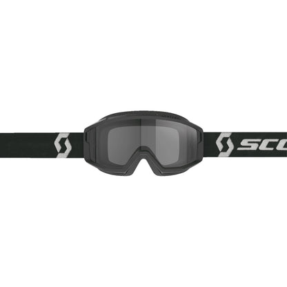 Scott Sand/Dust Goggles - Black/White - Dark Gray Lens OPEN BOX [MPN: 278600-1007053]_1952118