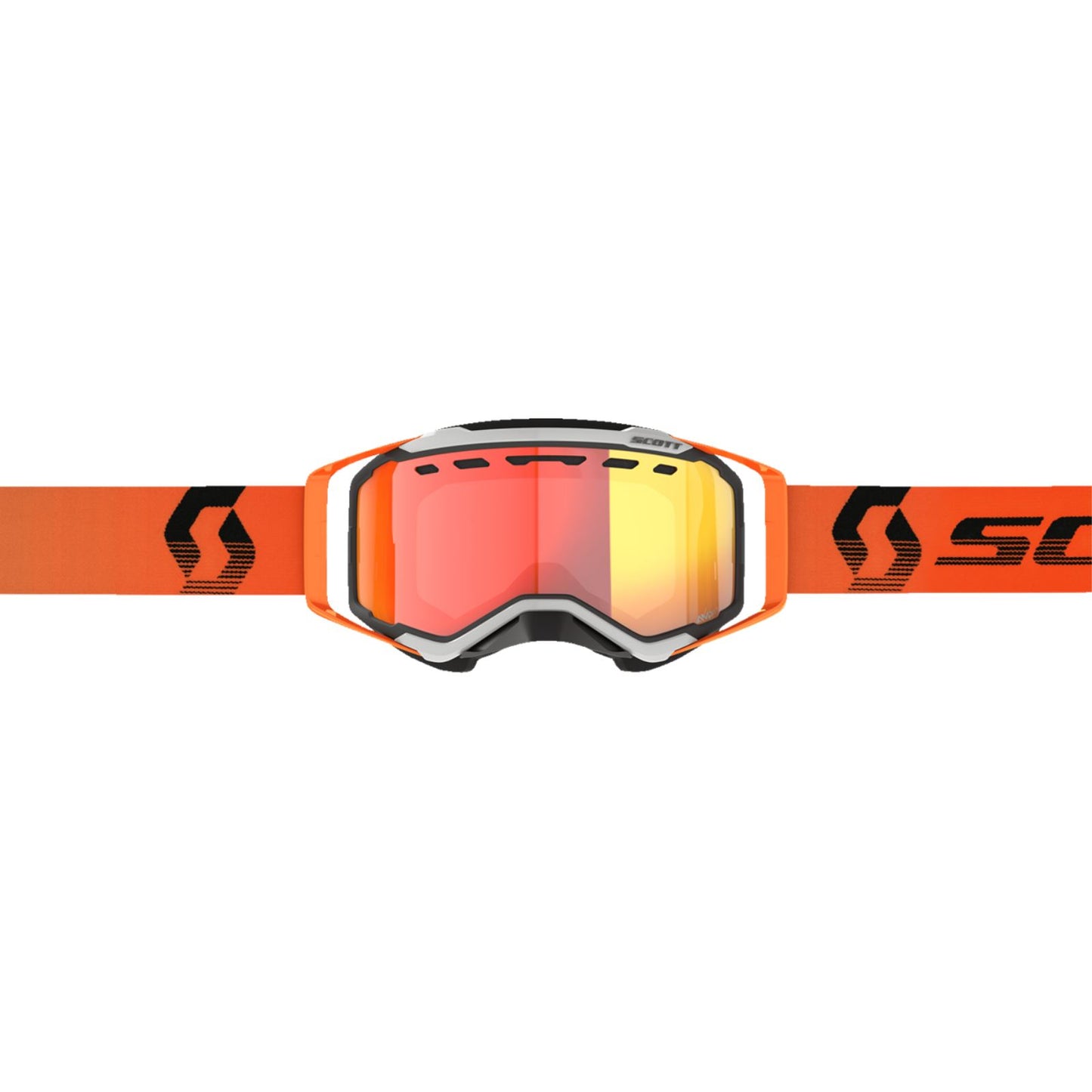 Scott Prospect Snow Cross Goggles Gray/Orange - Light Sensitive Chrome 278603-1294341_1334300