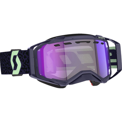 Scott Prospect Snow Cross Goggles Purple/Mint - Light Sensitive Chrome 278603-7696307_1334354