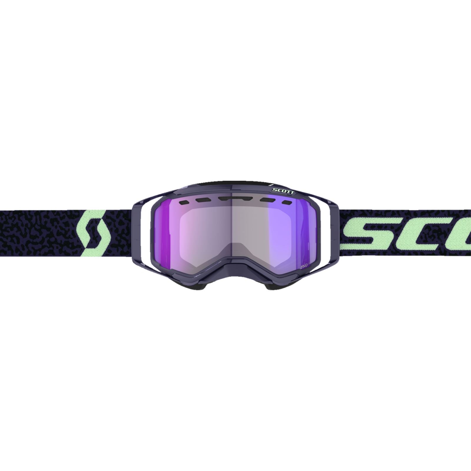 Scott Prospect Snow Cross Goggles Purple/Mint - Light Sensitive Chrome 278603-7696307_1334355