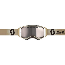 Scott Prospect Snow Cross Goggles - Beige/Brown - Dual Lens - Enhancer Silver Chrome 272846-1074313_1334370