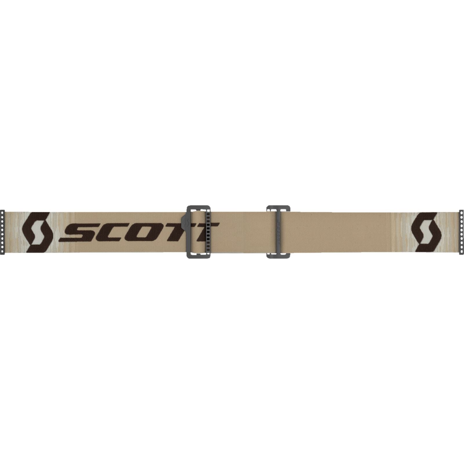 Scott Prospect Snow Cross Goggles - Beige/Brown - Dual Lens - Enhancer Silver Chrome 272846-1074313_1334371