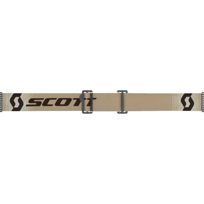 Scott Prospect Snow Cross Goggles - Beige/Brown - Dual Lens - Enhancer Silver Chrome 272846-1074313_1334371