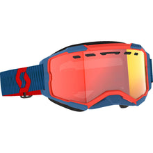 Scott Fury Snow Cross Goggles - Dark Blue/Neon Red - Light Sensitive Red Chrome 278604-7698341_1334328