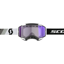 Scott Fury Snow Cross Goggles - Premium Black/White - Light Sensitive Blue Chrome 278604-7702307_1334332