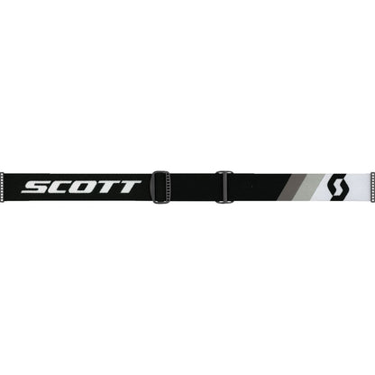 Scott Fury Snow Cross Goggles - Premium Black/White - Light Sensitive Blue Chrome 278604-7702307_1334333