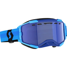Scott Fury Snow Cross Goggles - Blue/Black - Enhancer Blue Chrome 278605-1034347_1334334