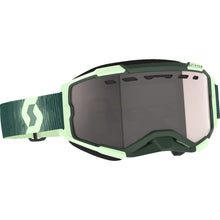 Scott Fury Snow Cross Goggle - Dark Green/Mint - Enhancer Silver Chrome 278605-7703313_1334340