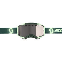 Scott Fury Snow Cross Goggle - Dark Green/Mint - Enhancer Silver Chrome 278605-7703313_1334341