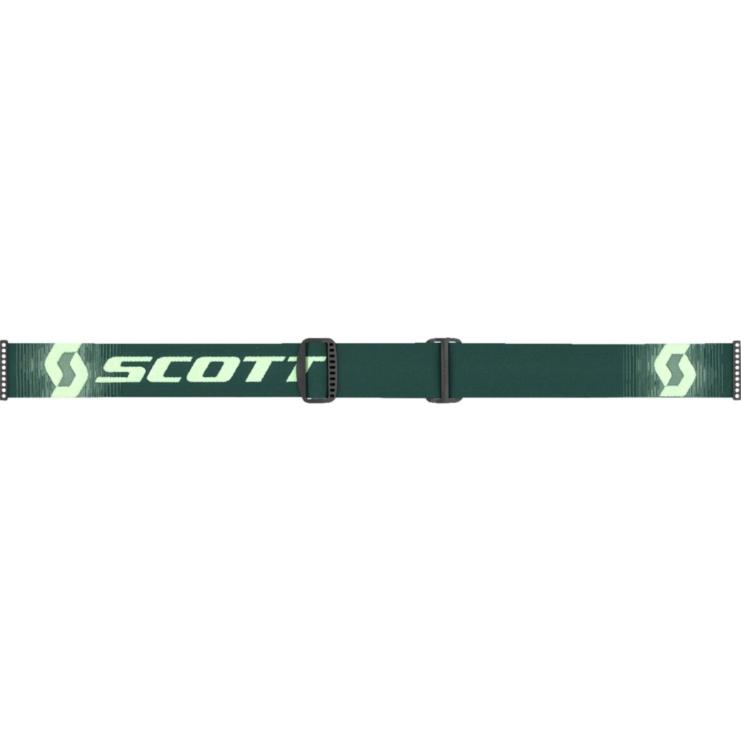Scott Fury Snow Cross Goggle - Dark Green/Mint - Enhancer Silver Chrome 278605-7703313_1334342
