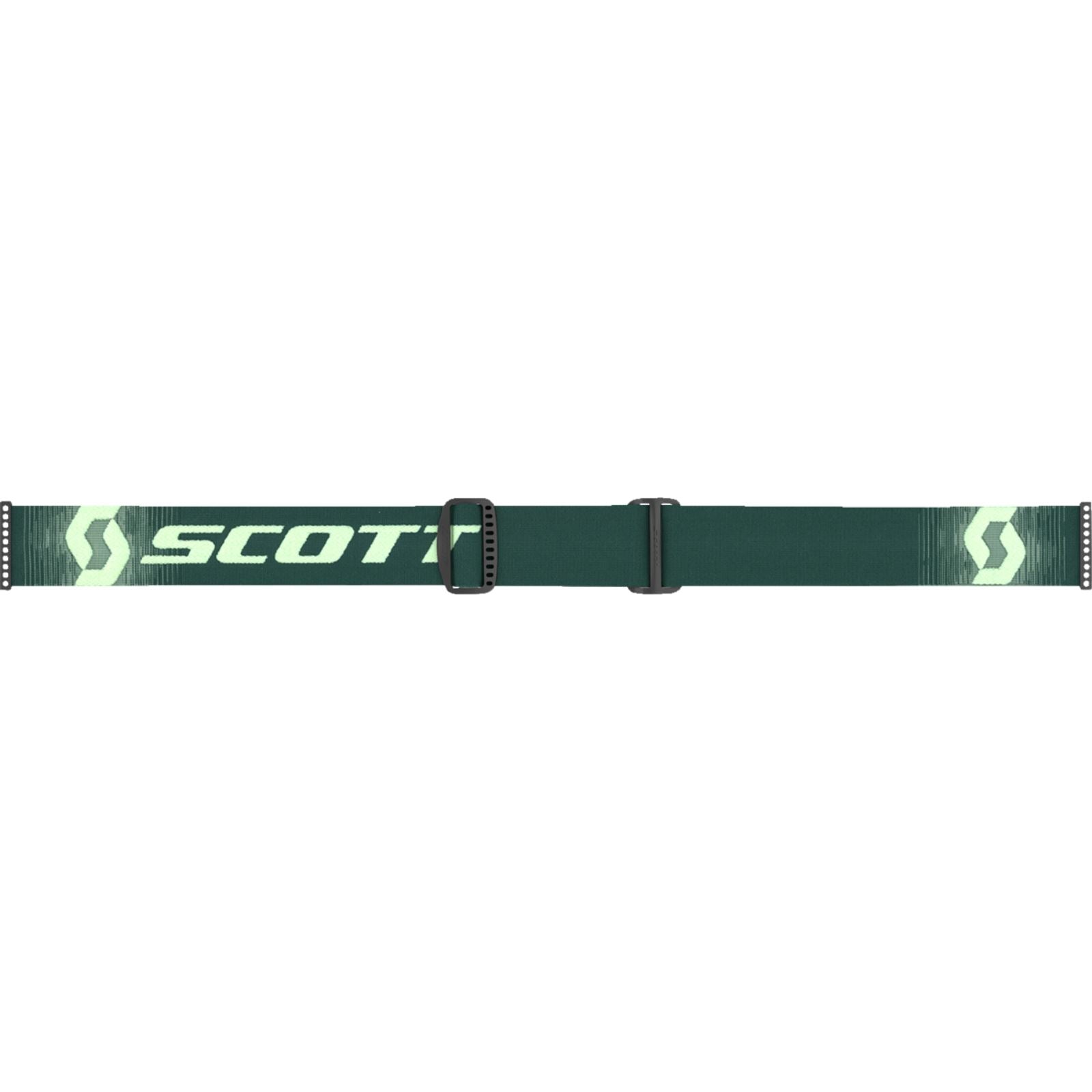 Scott Fury Snow Cross Goggle - Dark Green/Mint - Enhancer Silver Chrome 278605-7703313_1334342