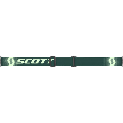 Scott Fury Snow Cross Goggle - Dark Green/Mint - Enhancer Silver Chrome 278605-7703313_1334342