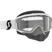 Scott Primal Snow Cross Goggles - White - Dual Lens - Clear 278606-0002043_1334346
