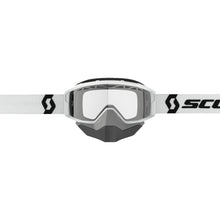 Scott Primal Snow Cross Goggles - White - Dual Lens - Clear 278606-0002043_1334347
