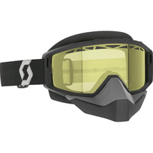 Scott Primal Snow Cross Goggles - Black/White - Dual Lens - Yellow 278606-1007029_1334276