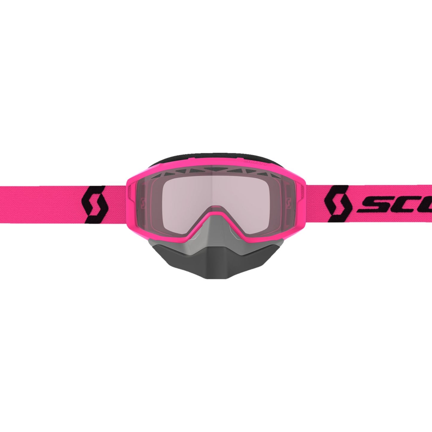 Scott Primal Snow Cross Goggles - Pink/Black with Tose Lens 278606-1665134_1334409