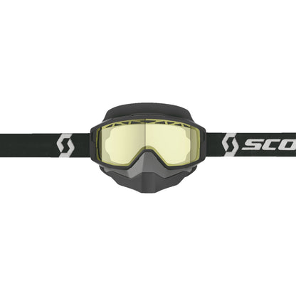 Scott Split OTG Snow Goggles - Black/White - Dual Lens - Yellow 285543-1007029_1334399